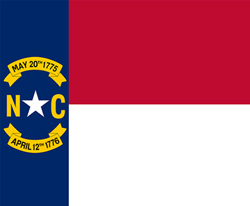 Colonial Flag of North Carolina