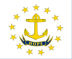 Colonial Flag of Rhode Island